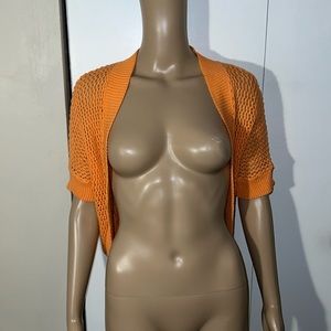 Cotton Emporium Boho Crochet Cropped Cardigan